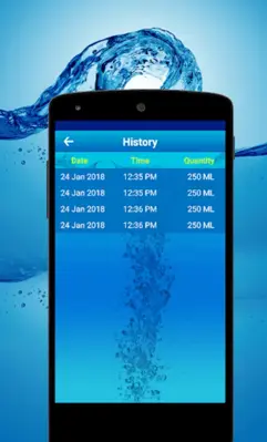 Drink Water Reminder android App screenshot 1